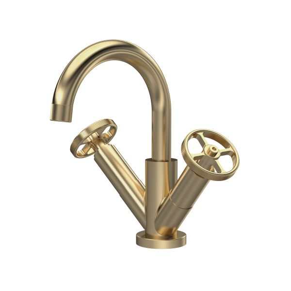 Mono Basin Mixer - Hudson Reed TIW815 Brass, Brass colour ,image 1