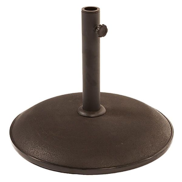 Parasol Base Round 15kg, Black colour ,image 1