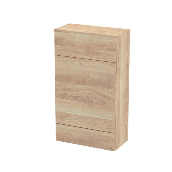 500mm WC Unit (255mm Deep) - Hudson Reed CBI3004A Oak, Oak colour ,image 1