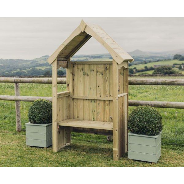 Poppy Arbour By Churnet Valley, Wood colour ,image 1