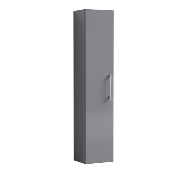 300mm Tall Unit (1 Door) - Nuie MOE2261 Grey, Grey colour ,image 1