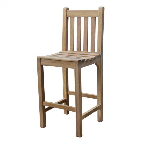 Warwick 1220 x 510 TK Wooden Side Bar Chair - Neutral, Neutrals colour ,image 1