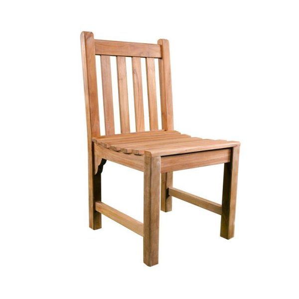 Warwick 930 x 490 TK Wooden Garden Side Chair - Neutral, Neutrals colour ,image 1
