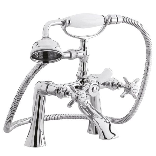 1/2" Bath Shower Mixer - Nuie I304X Chrome, Chrome colour ,image 1