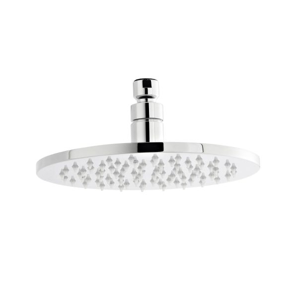 Round LED Fixed Head - Nuie STY069 Chrome, Chrome colour ,image 1