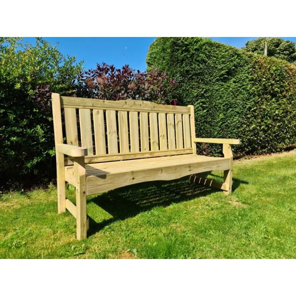 Churnet Traditional Bench By Churnet Valley, Wood colour ,image 1