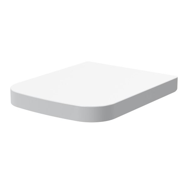 Square Wrapover Seat - Nuie NCG496 White, White colour ,image 1