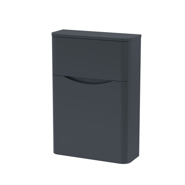 550mm WC Unit - Nuie SML1441 Black, Black colour ,image 1