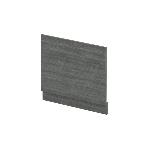 Straight End Panel & Plinth (700) - Nuie MPD511N Grey, Grey colour ,image 1