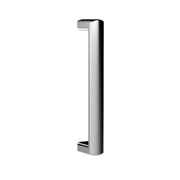 Ella Square Handle - Nuie HAN1005AA Chrome, Chrome colour ,image 1