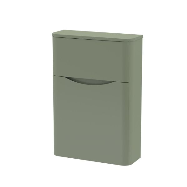 550mm WC Unit - Nuie SML841 Green, Green colour ,image 1