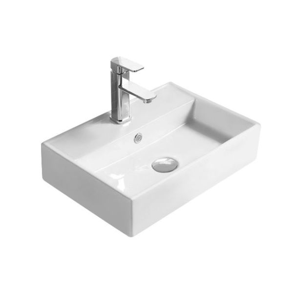 Vessel - Hudson Reed NBV178 White, White colour ,image 1