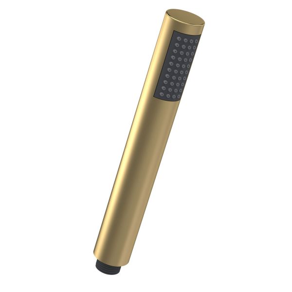 Easy-Clean Handset - Hudson Reed HO807 Brushed Brass, Brass colour ,image 1
