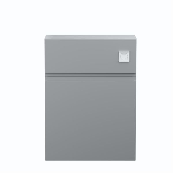 500mm WC Unit - Hudson Reed URB241 Satin Grey, Grey colour ,image 1