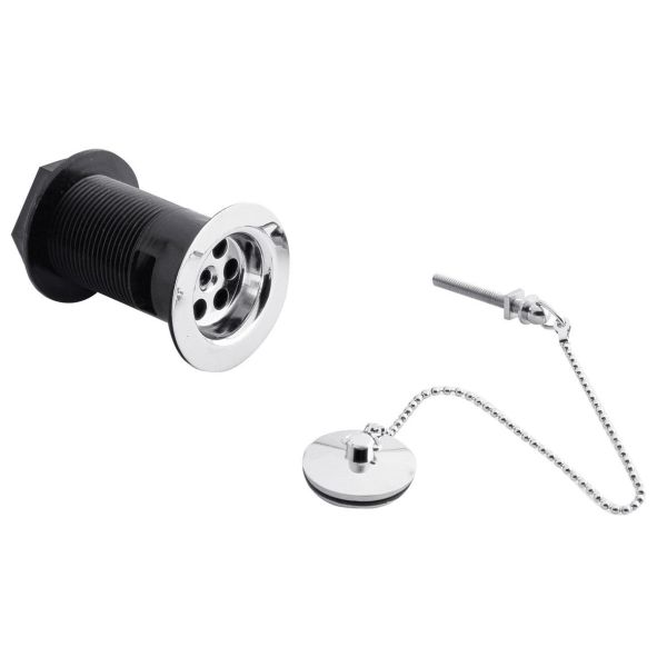 Basin Waste - Hudson Reed E395 Chrome, Chrome colour ,image 1