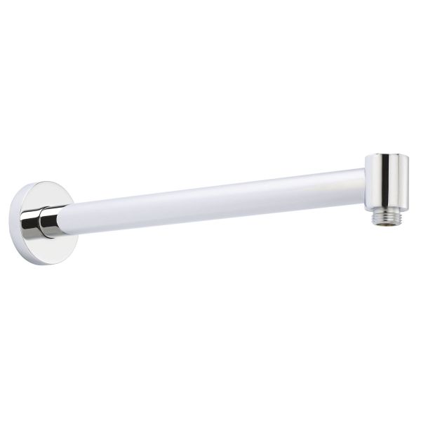 Wall-Mounted Arm - Nuie ARM03 Chrome, Chrome colour ,image 1