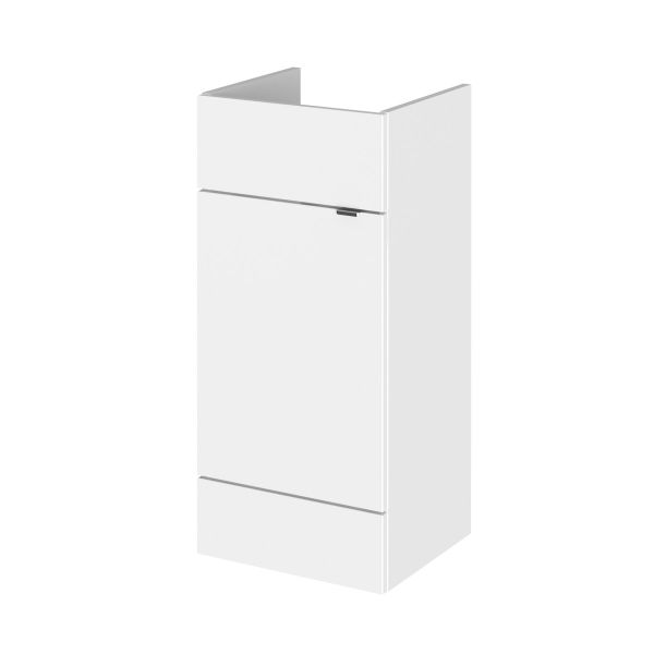 400mm Vanity Unit - Hudson Reed OFF104 Gloss White, White colour ,image 1
