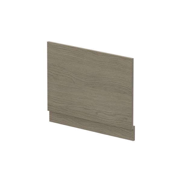 Straight End Panel & Plinth (750) - Hudson Reed MPD2512 Oak, Oak colour ,image 1