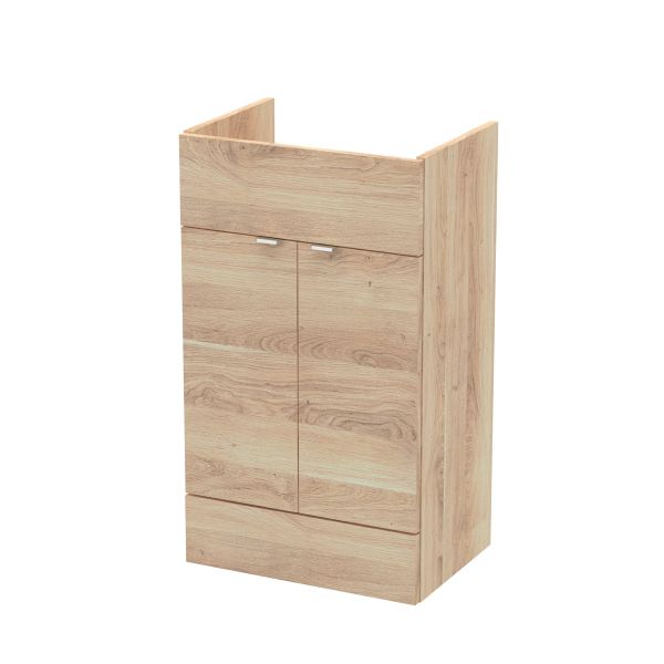 500mm Vanity Unit - Hudson Reed OFF3006 Oak, Oak colour ,image 1