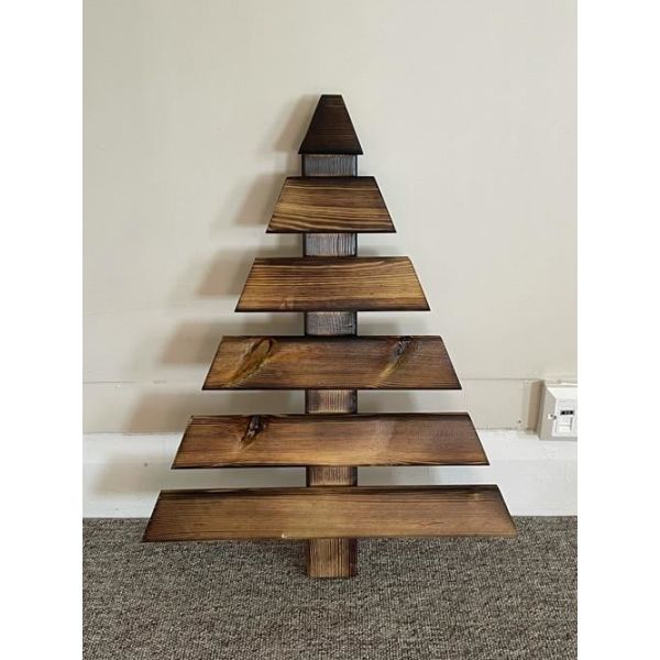 Christmas Tree 2Ft By Churnet Valley, Wood colour ,image 1