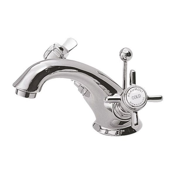 Luxury Mono Basin Mixer - Nuie I305X Chrome, Chrome colour ,image 1