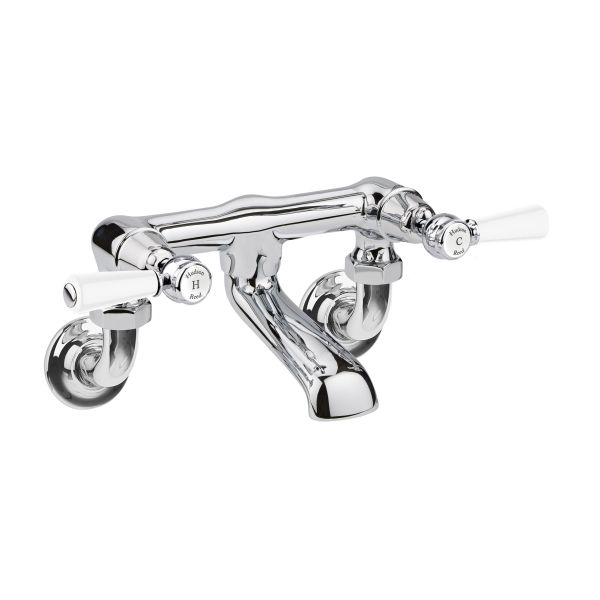 Wall Mounted Bath Filler - Hudson Reed BC303DLWM Chrome, Chrome colour ,image 1