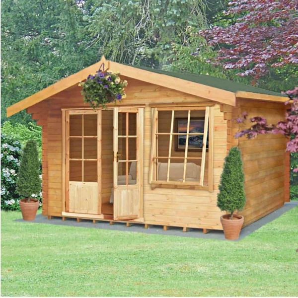 Hale 12 x 10 Log Cabin