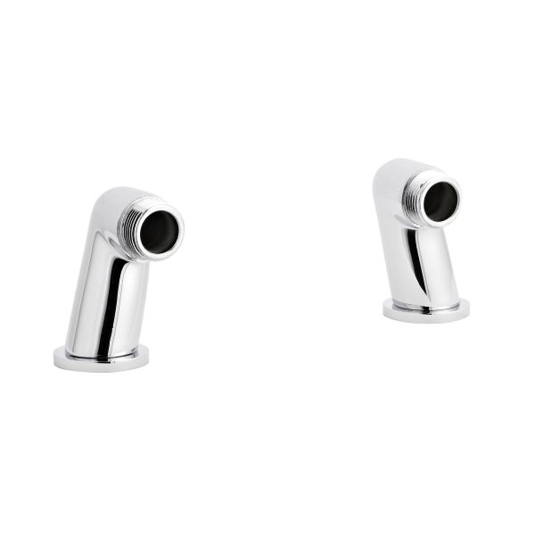 Inlet Leg - Hudson Reed SX322 Chrome, Chrome colour ,image 1