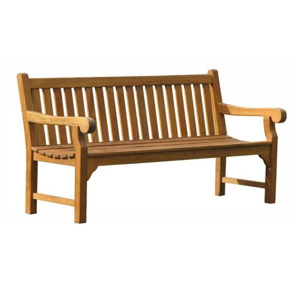 Quennsbury TK 4 Seat Wooden Garden Bench - Neutral, Neutrals colour ,image 1
