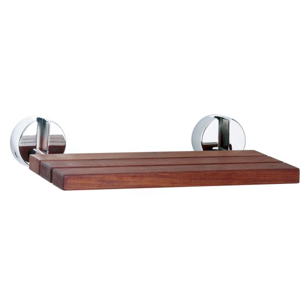 Shower Seat - Hudson Reed LA371 Chrome, Chrome colour ,image 1