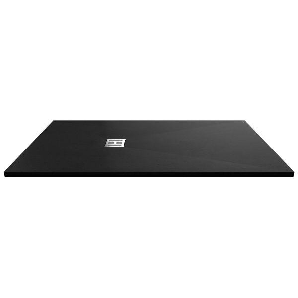 Rectangular Shower Tray 1700 x 900 - Hudson Reed NLT91064 Black, Black colour ,image 1