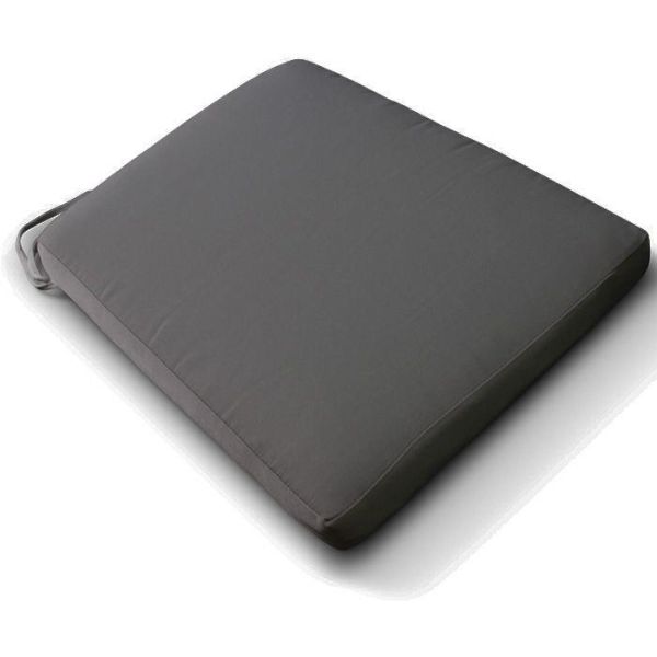 Chair Cushion Dark Grey, Grey colour ,image 1