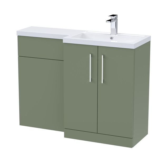 1100mm Right Hand Combination - Nuie ARN811R Green, Green colour ,image 1