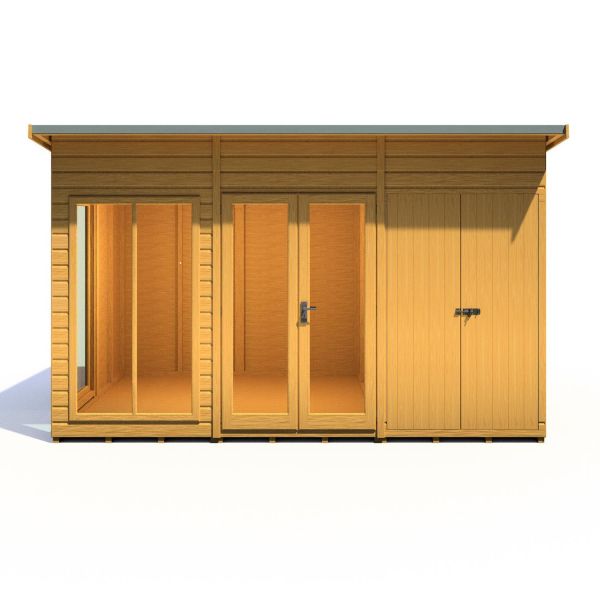 Lela 12 x 8 Summerhouse INC Storage