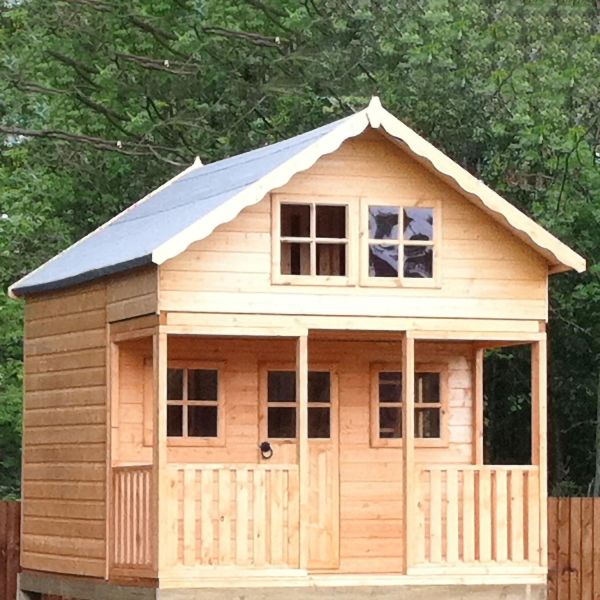 Lodge 8 x 9 Shiplap Playhouse