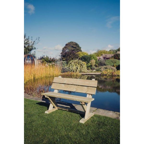 Ashcombe Bench By Churnet Valley, Wood colour ,image 1