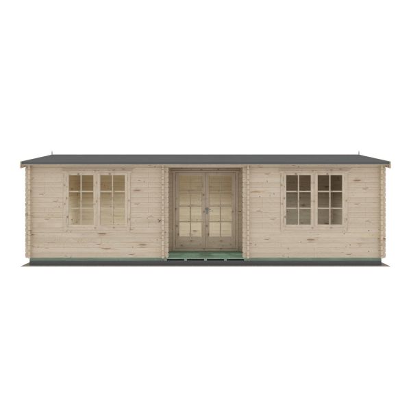 Elveden 14 x 26 Log Cabin, Brown colour ,image 1