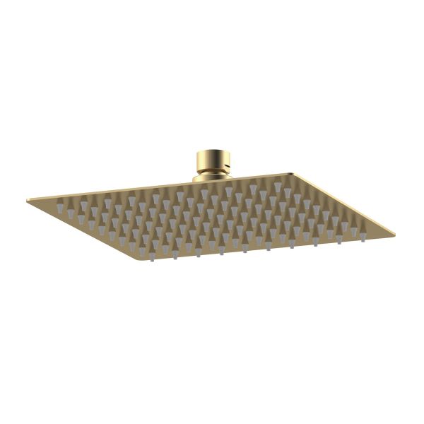Fixed Head - Hudson Reed A8088 Brushed Brass, Brass colour ,image 1