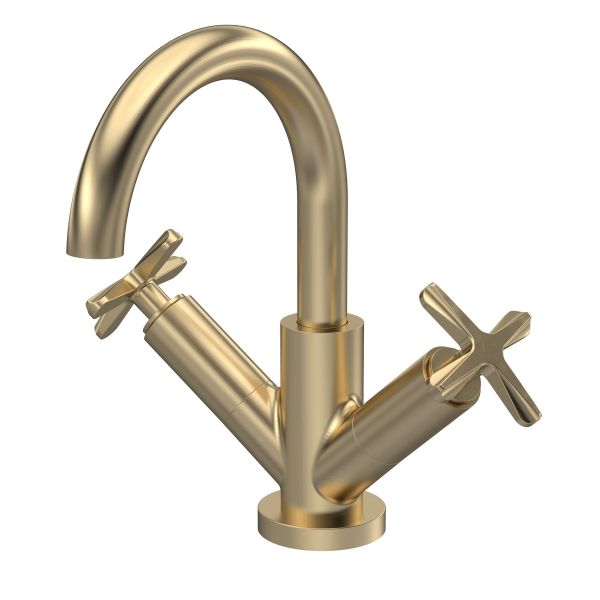 Mono Basin Mixer - Nuie CLX815 Brass, Brass colour ,image 1