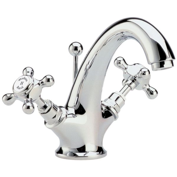 Mono Basin Mixer - Hudson Reed BC305HX Chrome, Chrome & White colour ,image 1