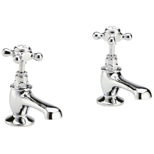 Basin Taps - Hudson Reed BC301HX Chrome, Chrome & White colour ,image 1