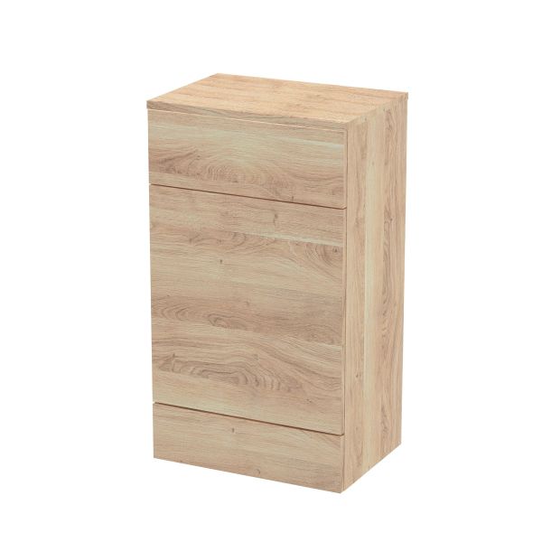 500mm WC Unit (355mm Deep) - Hudson Reed CBI3005A Oak, Oak colour ,image 1