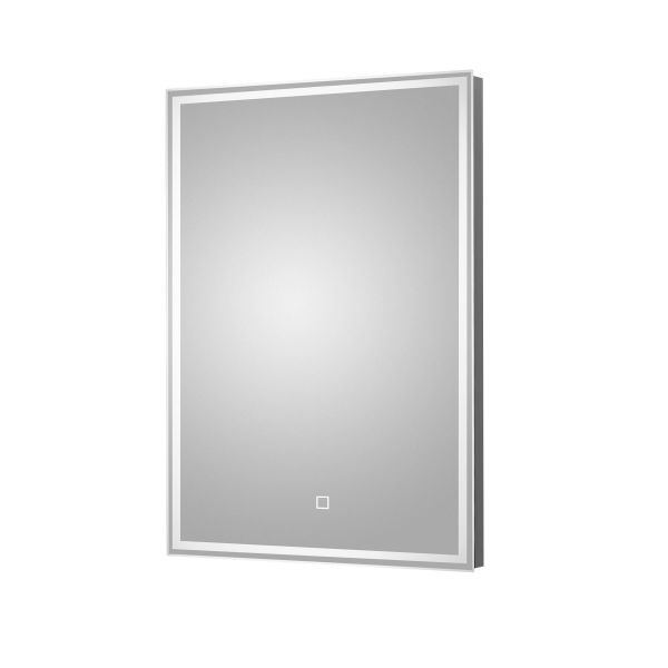 700 x 500 LED Mirror - Hudson Reed LQ502 Silver ,image 1