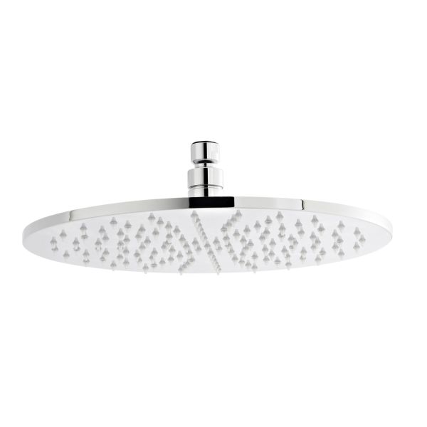 Round LED Fixed Head - Nuie STY071 Chrome, Chrome colour ,image 1