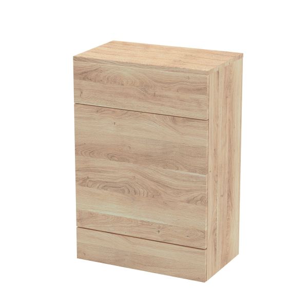 600mm WC Unit (355mm Deep) - Hudson Reed CBI3020A Oak, Oak colour ,image 1