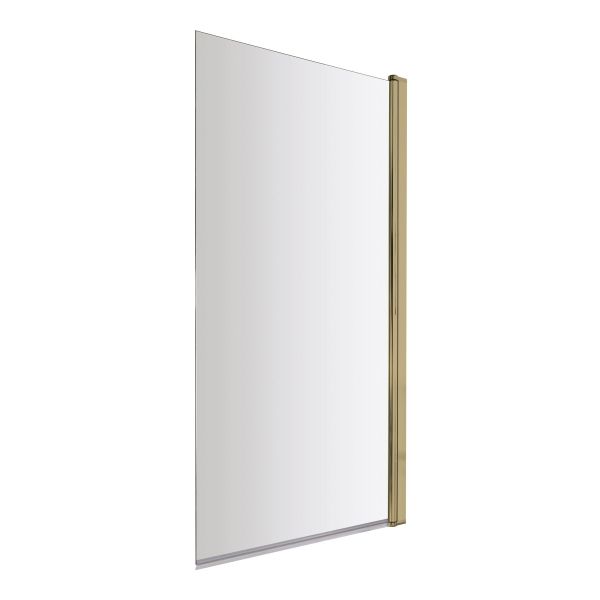 Square Bath Screen - Nuie NSSQ8 Brass ,image 1