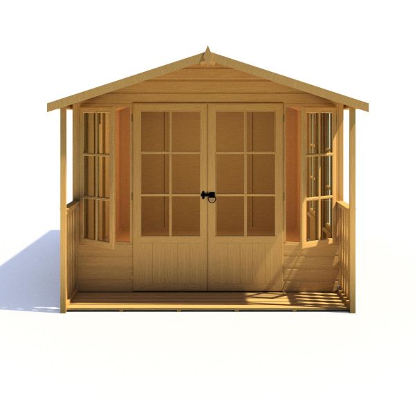 Delmora 8 x 14 Summerhouse INC Verandah
