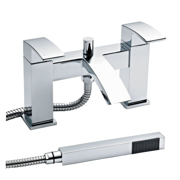 Bath Shower Mixer - Nuie TSI304 Chrome, Chrome colour ,image 1