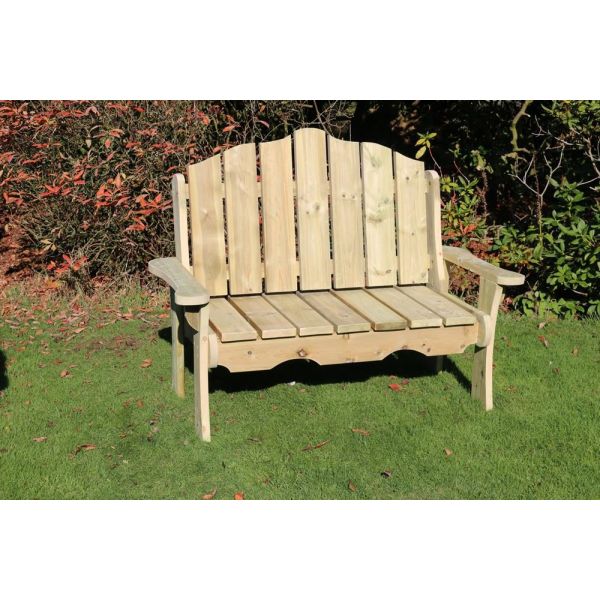 Alton Manor Bench By Churnet Valley, Wood colour ,image 1
