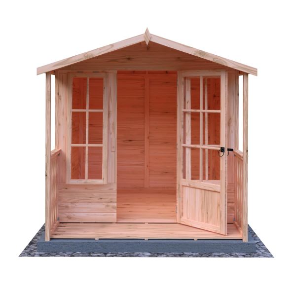 Chatsworth Summerhouse with Verandah, Brown colour ,image 1